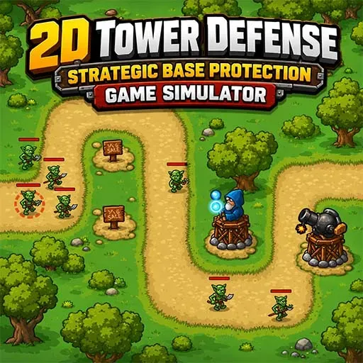 2D Tower Defense Strategic Game