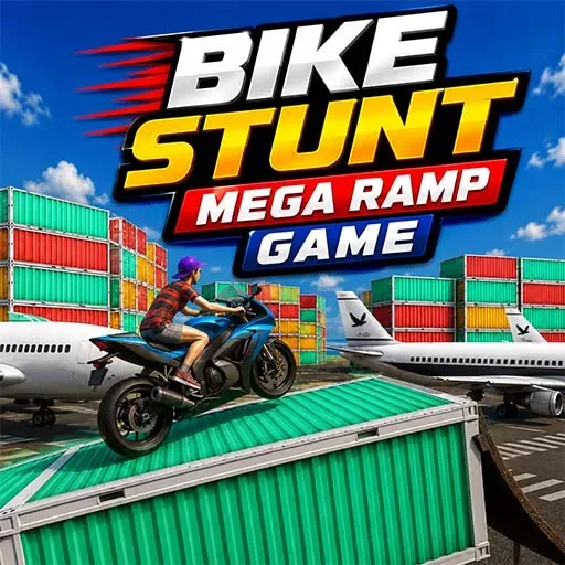 Bike Stunt Mega Ramp Game
