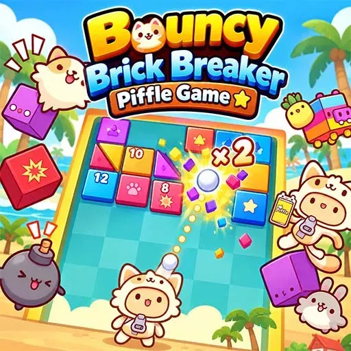 Bouncy Brick Breaker Piffle Game