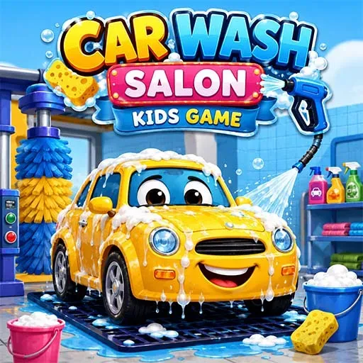 Car Wash Salon Kids Game