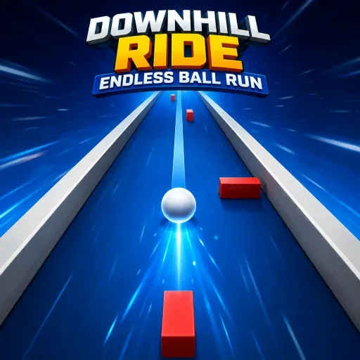Downhill Ride Endless Ball Run
