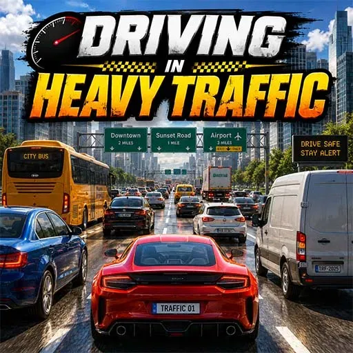 Driving In Heavy Traffic