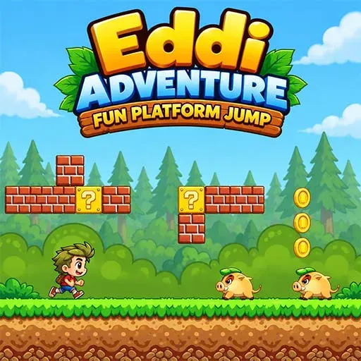Eddi Adventure Fun Platform Jump