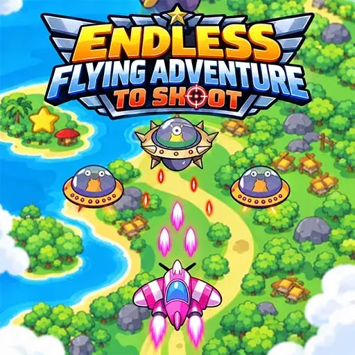 Endless Flying Adventure to Shoot