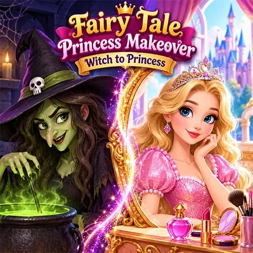 Fairy Tale Princess Makeover Witch to Princess