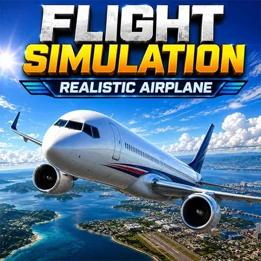 Flight Simulation Realistic Airplane