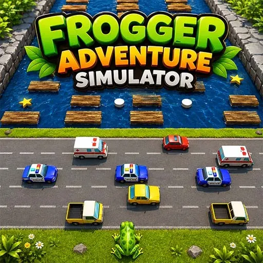 Frogger Adventure Simulator
