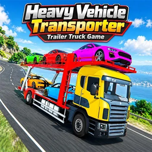 Heavy Vehicle Transporter Trailer Truck Game