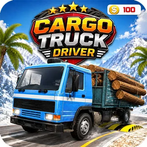 Indian Real Cargo Truck Driver