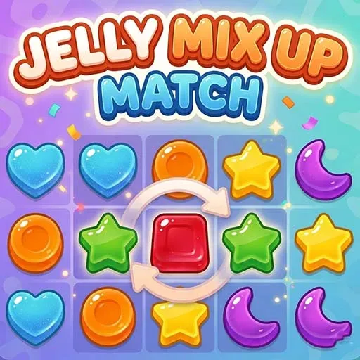 Jelly Mix Up Match Puzzle Game