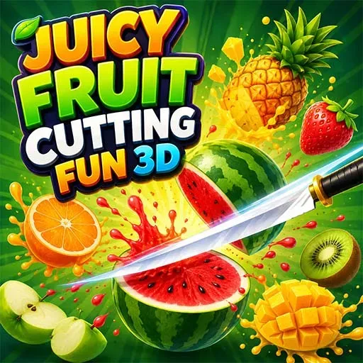Juicy Fruit Cutting Fun 3D