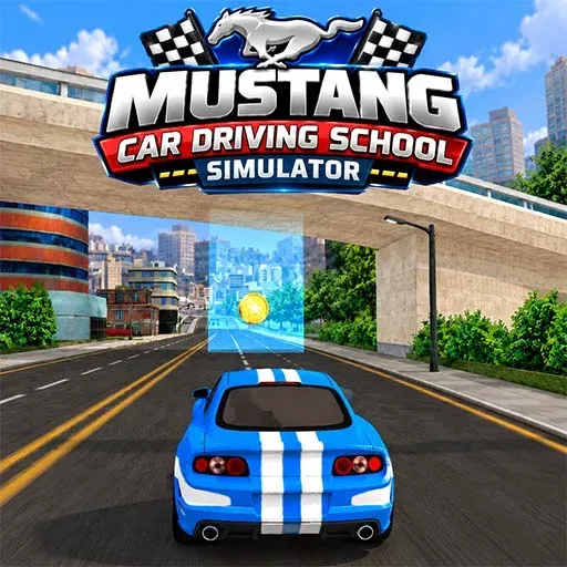 Mustang Car Driving School Simulator