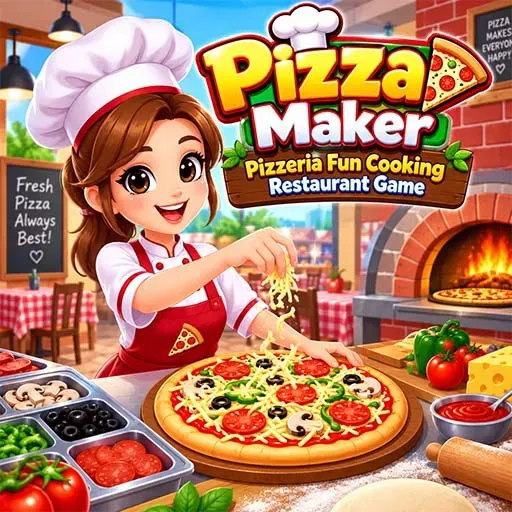 Pizza Maker Pizzeria Fun Cooking Restaurant Game