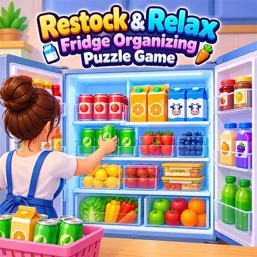 Restock & Relax Fridge Organizing Puzzle Game