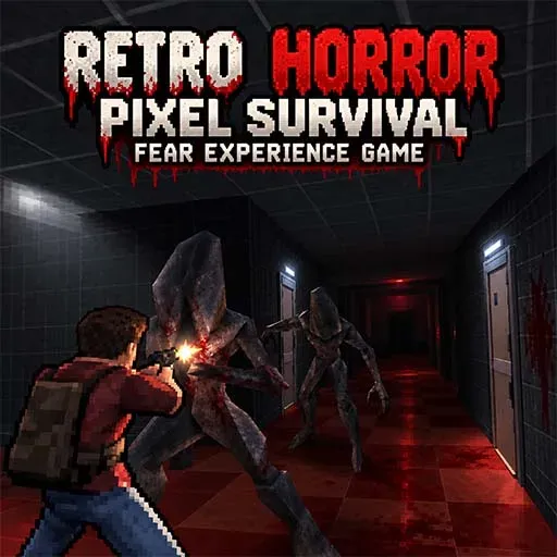 Retro Horror Pixel Survival Fear Experience Game