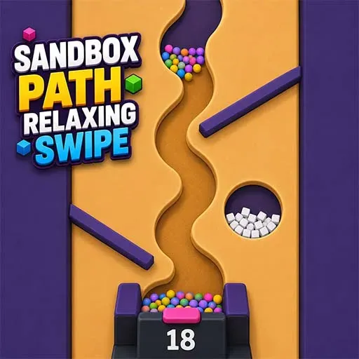 Sandbox Path Relaxing Swipe