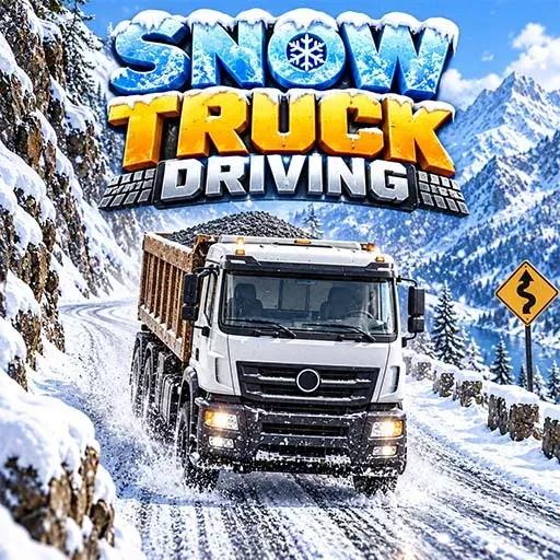 Snow Truck Driving