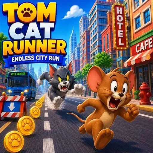 City Tom Cat Endless Runner