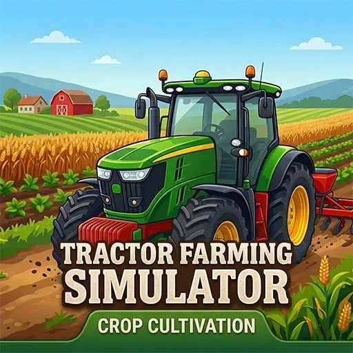 Tractor Farming Simulator Crop Cultivation