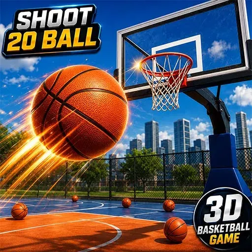 Ultimate Basketball Game Shoot Hoops on Court