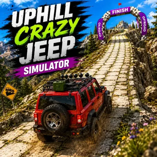 UpHill Crazy Jeep Simulator