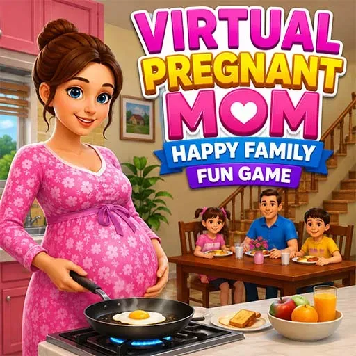 Virtual Pregnant Mom Happy Family Fun Game