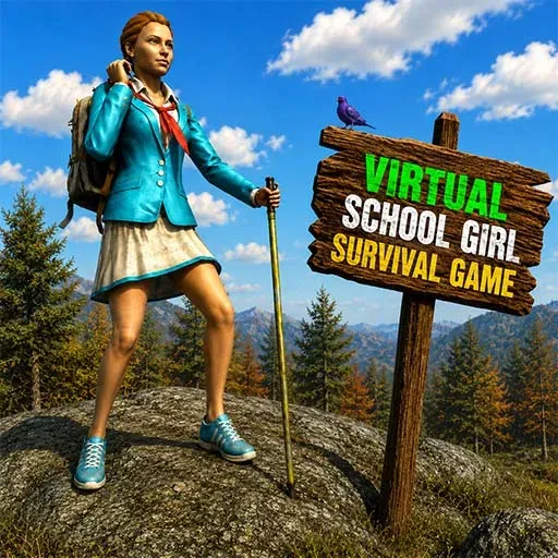 Virtual School Girl Survival Game