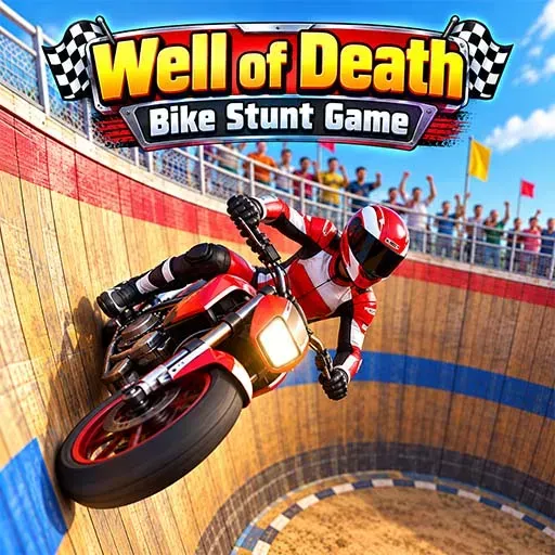 Well of Death Bike Stunt Game