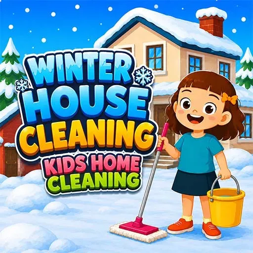 Winter House Cleaning Kids Home Cleaning